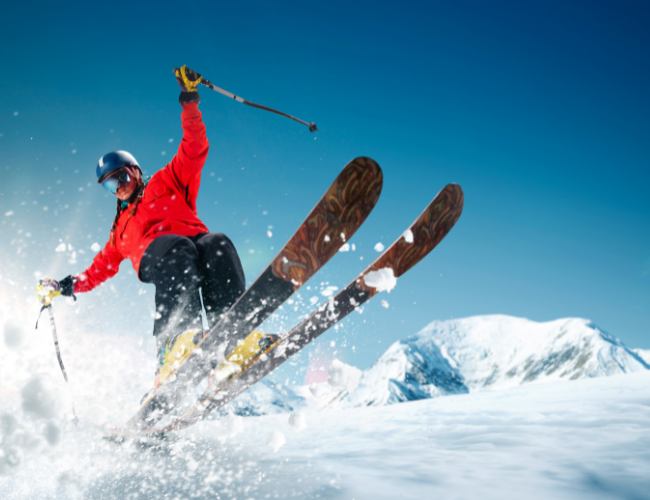 Skiing